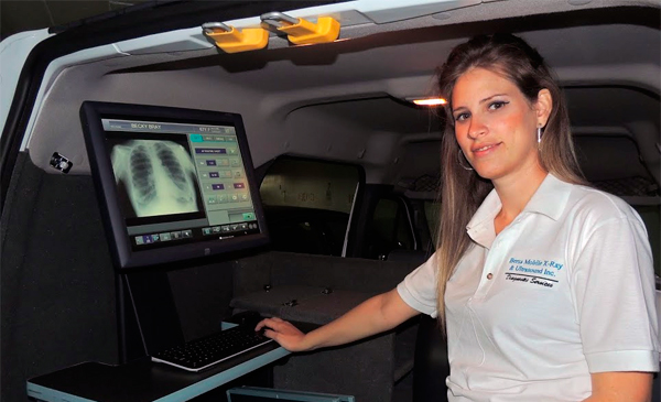 Mobile x ray services, diagnostic at home